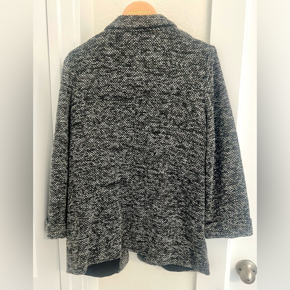 LC Lauren Conrad Women’s Cozy Open-Front Knit
Blazer in Gray Marl, Size Large - Picture 4 of 6